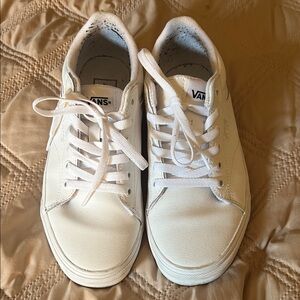 Vans Classic White Leather Sneakers
